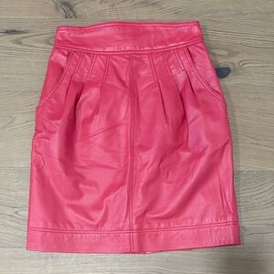 Mint Pink Pencil Skirt